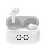 Écouteurs Sans Fil Motif  Motif/style Éclair Et Lunettes Taille Unique Blanc Noir Harry Potter-1