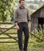 WINCHESTER WILLOW2 — Pantalon détente gris anthracite : la résistance du coton ripstop-5
