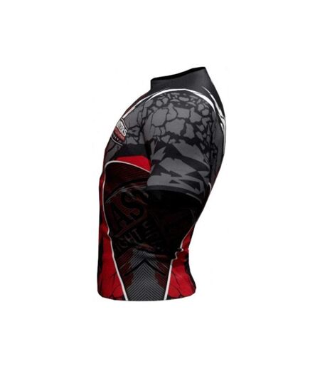 T-shirt Motif/style Fissuré Mfc Dark Side Homme Noir Rouge Masters