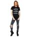 Disney - T-shirt CARS TEXT RACERS - Femme (Noir) - UTBI16182-4
