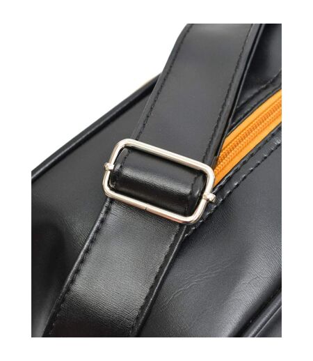 Sac Cabine Adulte Taille Unique Noir Moutarde Lambretta
