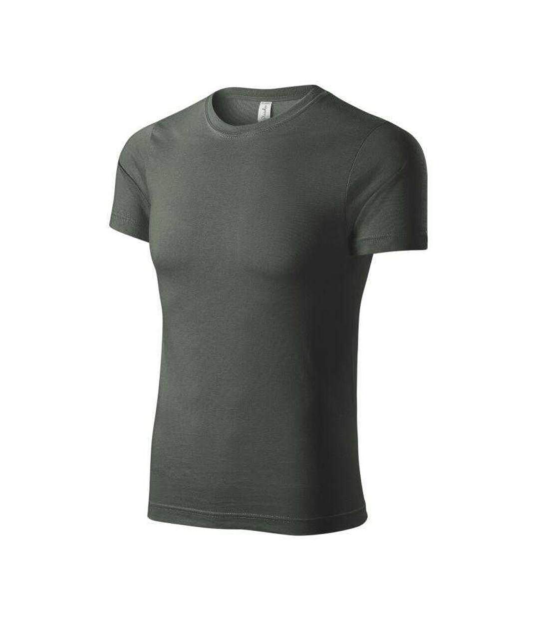 Mens Plain T-shirt Green Malfini-3