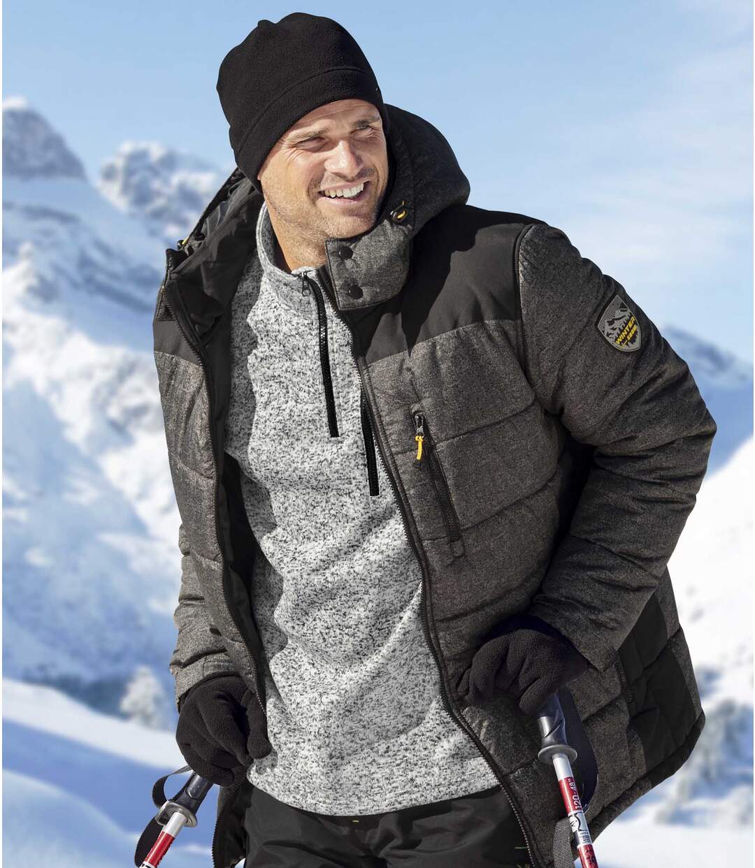 Kéttónusú Sport Chic kabát-4