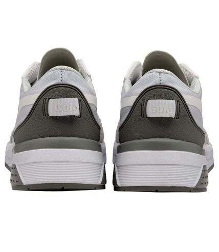 Gola Womens/Ladies Atomics Sneakers (White/Gray) - UTJG712