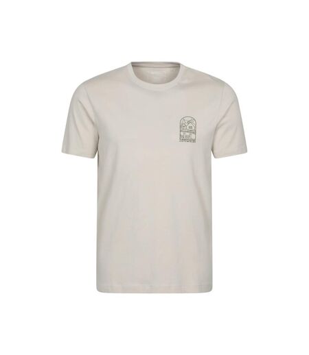 T-shirt manches courtes cotswold homme blanc cassé Mountain Warehouse