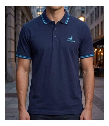 Polo manches courtes homme WINCHESTER ROGAN3 en coton piqué chic et confortable