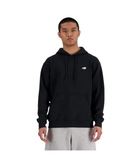 Sweat À Capuche Manches Longues Homme Noir New Balance