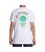 T-Shirt blanc homme dc shoes our world-2