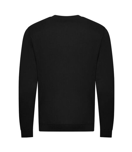 Awdis Mens Organic Sweatshirt (Deep Black) - UTPC4333