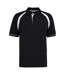Kustom Kit Mens Oak Hill Polo Shirt (Black/White) - UTRW10127