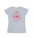 Disney T-shirt en coton Femmes/Dames Princesse fête d'hiver (Gris sportif) - UTBI37346-1