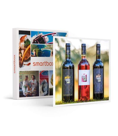 Coffret de vins à déguster à la maison - SMARTBOX - Coffret Cadeau Gastronomie