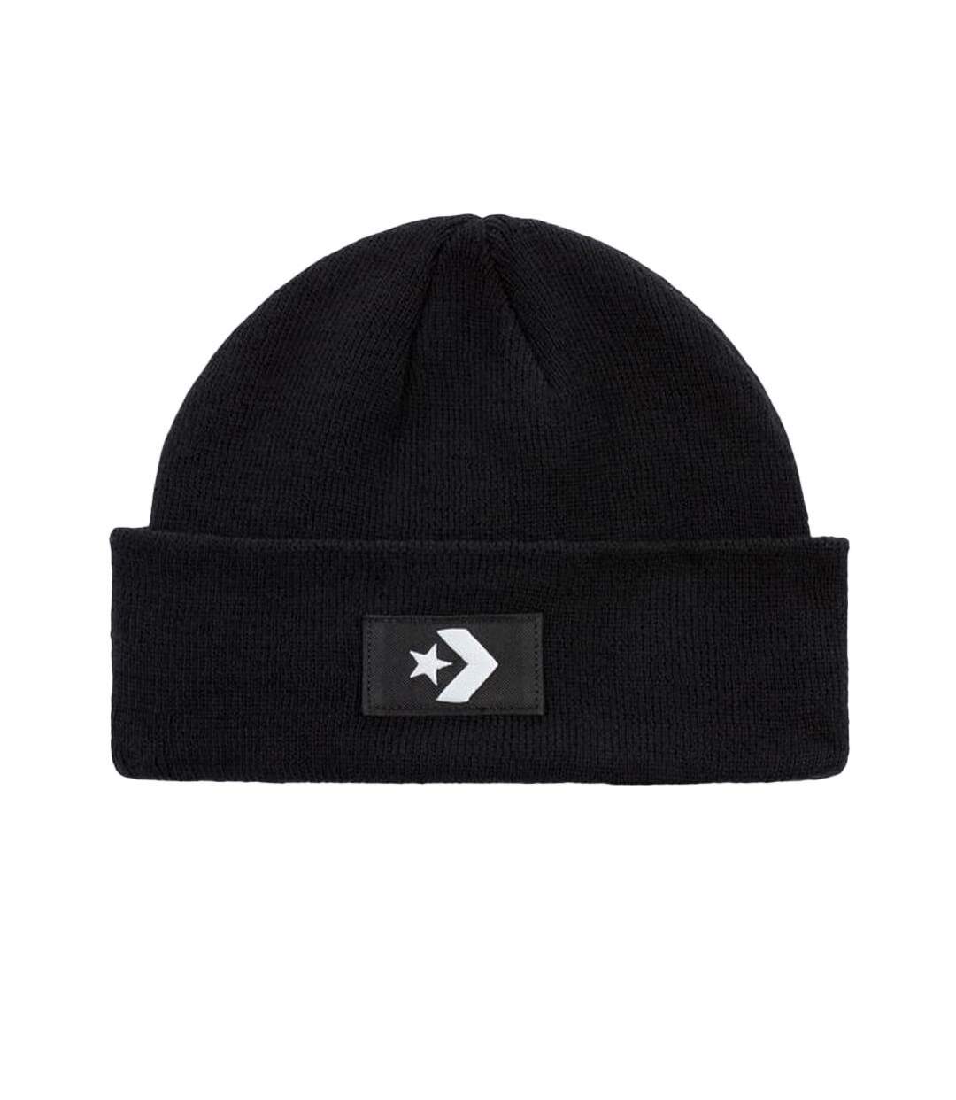 Bonnet noir femme converse dome - taille unique-1