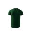 T-shirt Basic Homme Vert Gris Foncé Adler-4