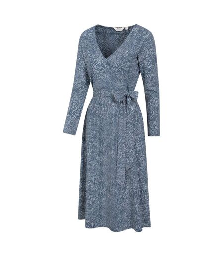 Robe mi-longue santorini femme bleu foncé Mountain Warehouse