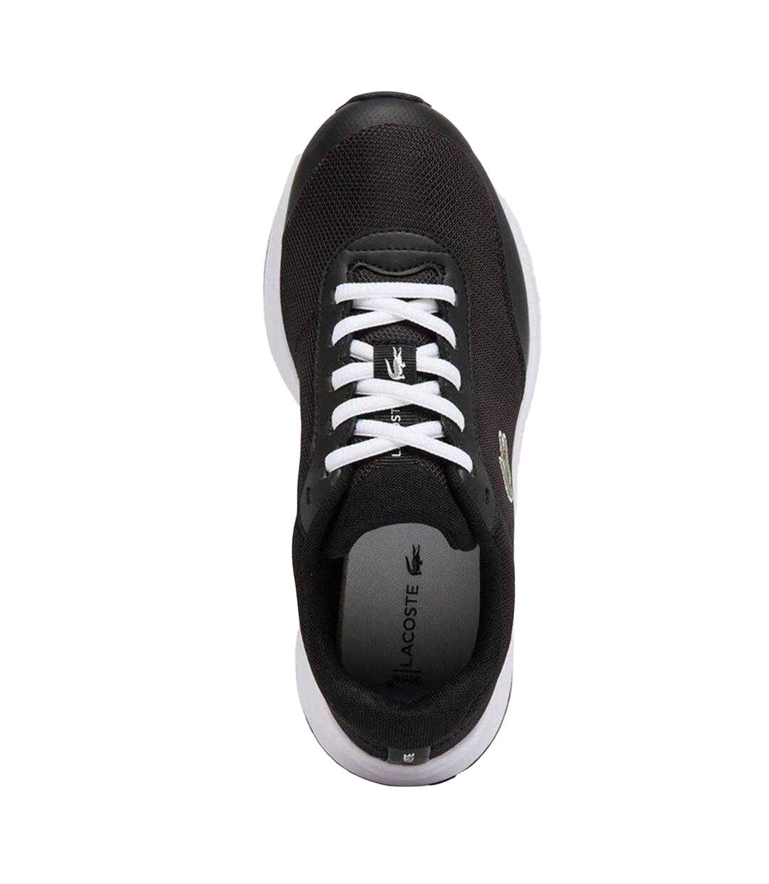 Baskets Neo Run Ace Femme Noir Blanc Lacoste-3
