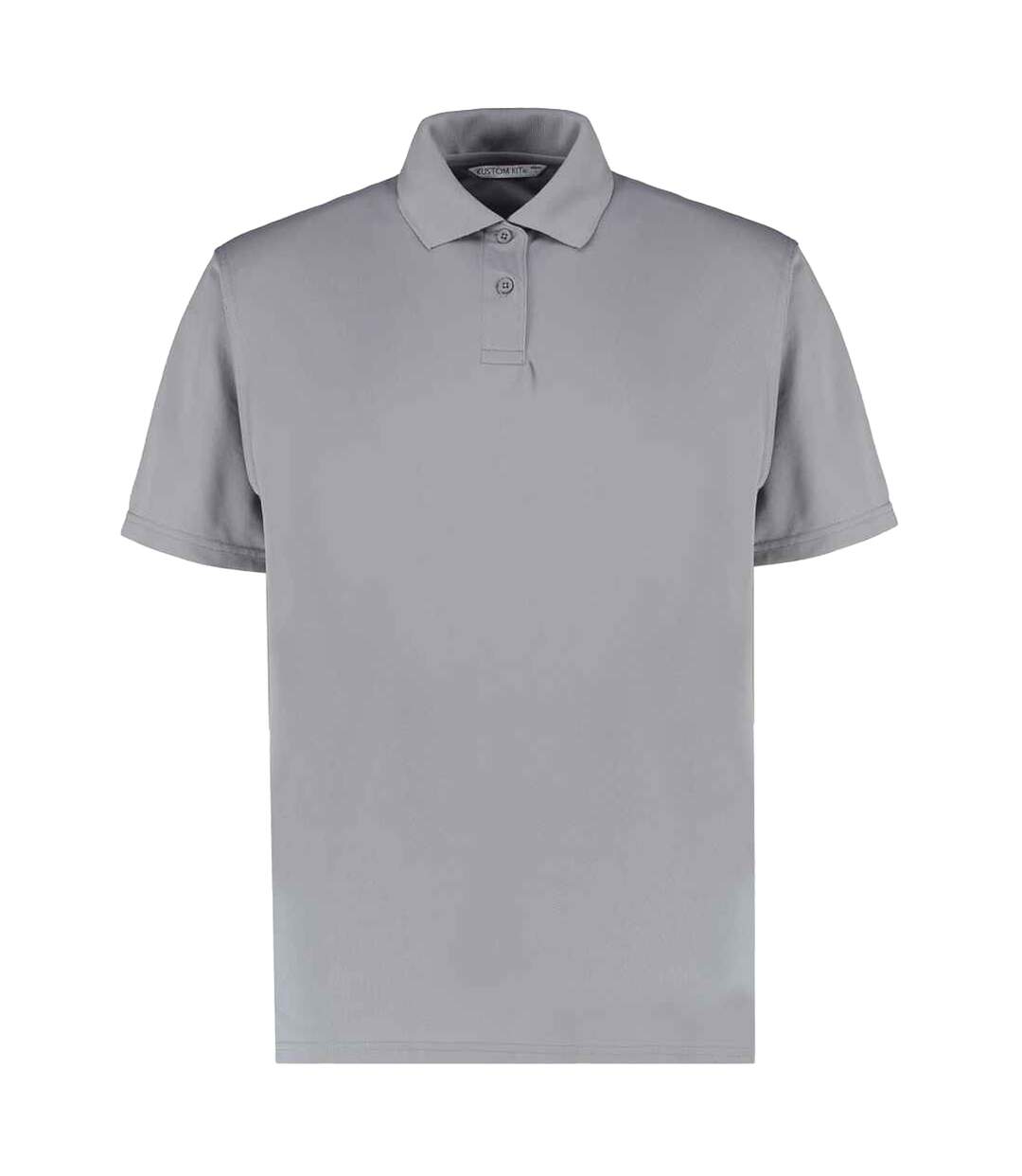 Polo Premium Homme Gris Chiné Kustom Kit-1