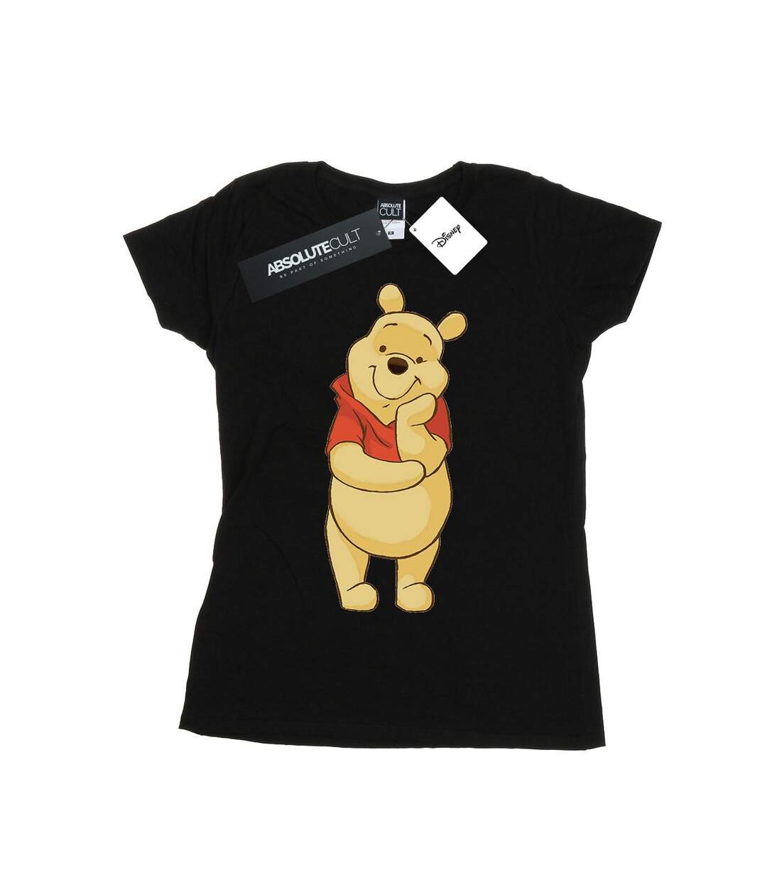 Disney T-shirt en coton mignon Winnie The Pooh Femme/Femme (Noir) - UTBI44844-1