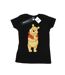Disney T-shirt en coton mignon Winnie The Pooh Femme/Femme (Noir) - UTBI44844-1