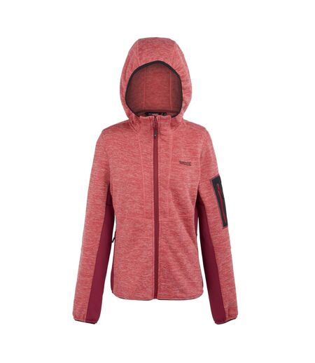 Veste Polaire Kemilia Femme Rouge Clair Rouge Foncé Regatta