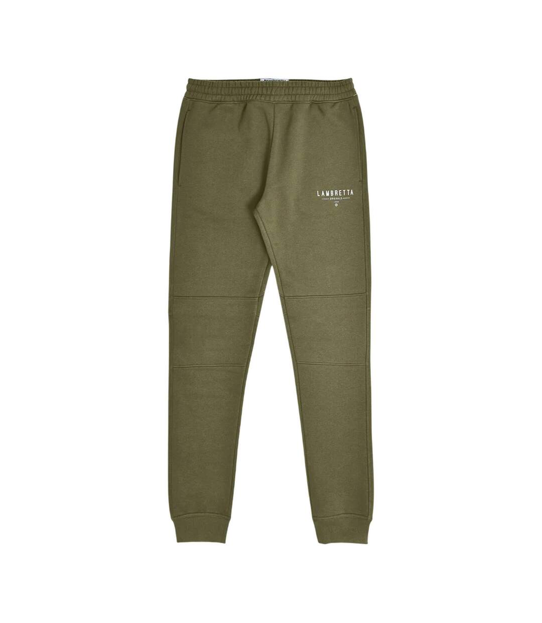 Pantalon De Jogging Motif/style Logo Homme Vert Kaki Lambretta-2