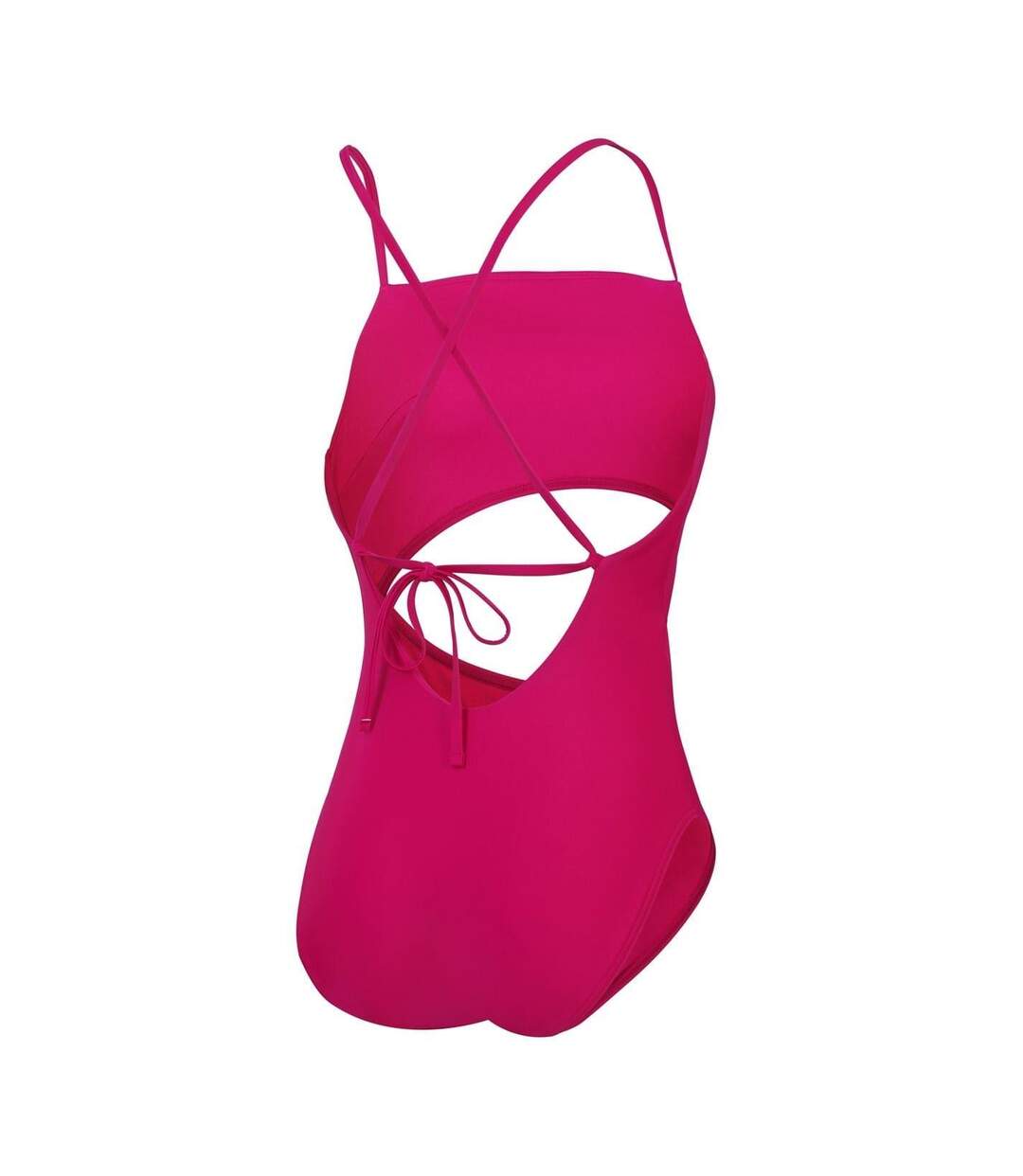 Maillot De Bain 1 Pièce Motif/style Découpé Femme Violet Speedo-3