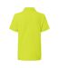 Polo Classic Enfant Jaune Fluo James And Nicholson-2
