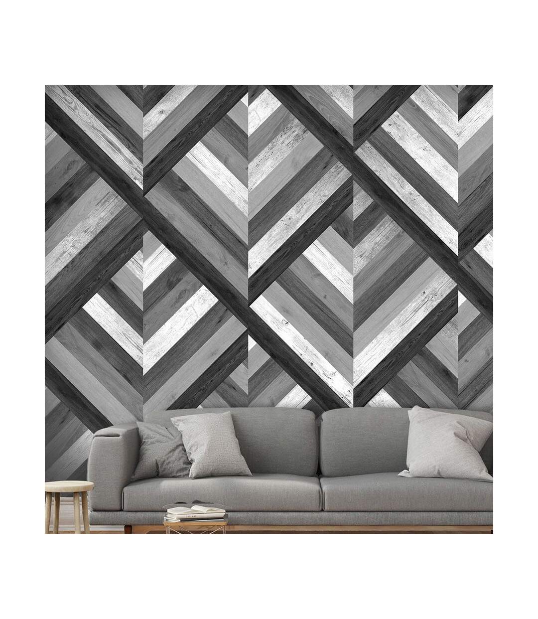 Papier Peint Grey Maze 50x1000cm-1