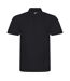 PRO RTX Mens Pro Pique Polo Shirt (Black)