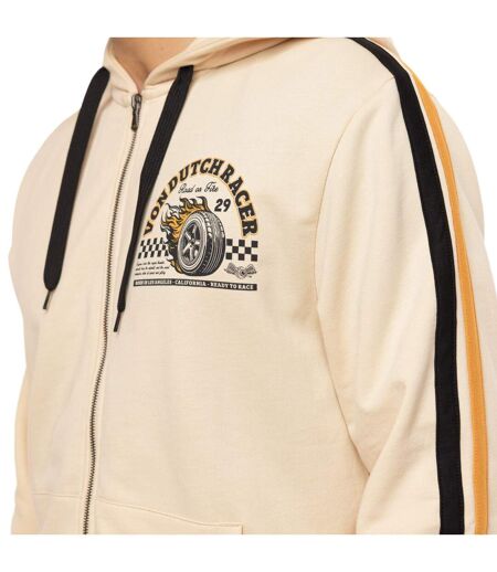 Sweat zippé à capuche homme en french terry Racer Vondutch
