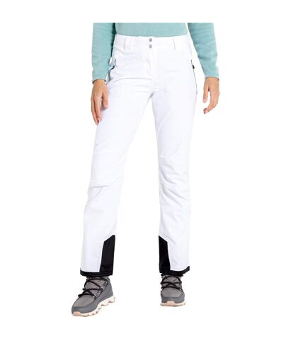 Dare 2B Womens/Ladies Effused II Waterproof Ski Trousers (White) - UTRG6683