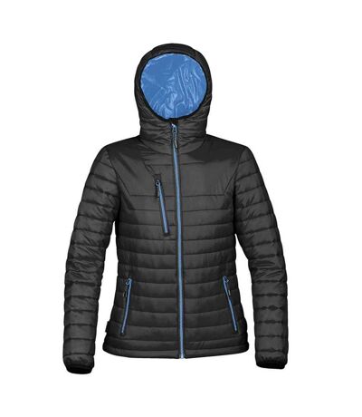 Stormtech Womens/Ladies Gravity Thermal Padded Jacket (Black/Marine Blue) - UTPC5058