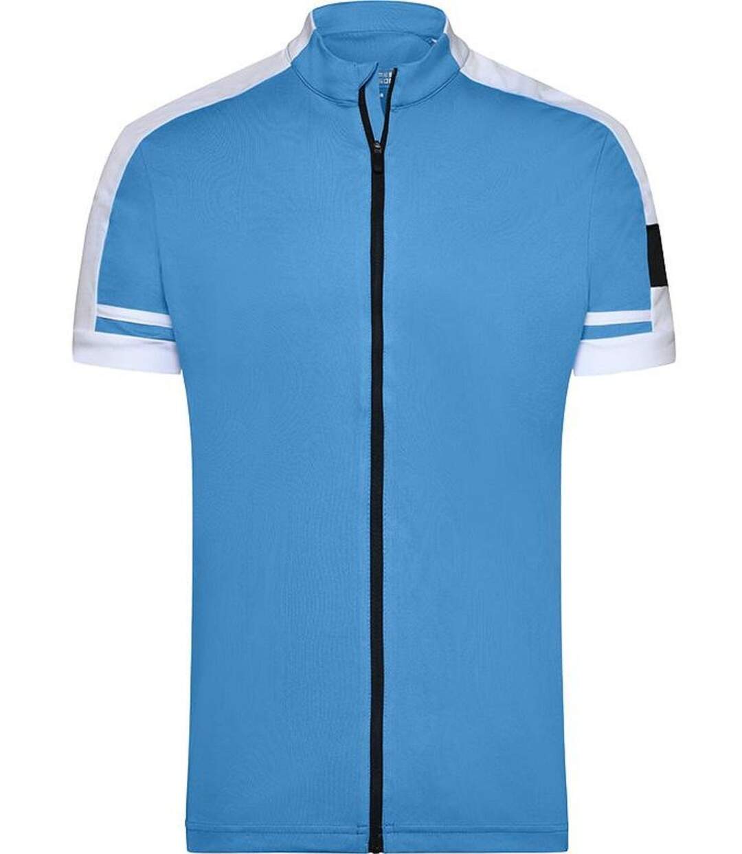 maillot cycliste zippé HOMME JN454 - bleu cobalt