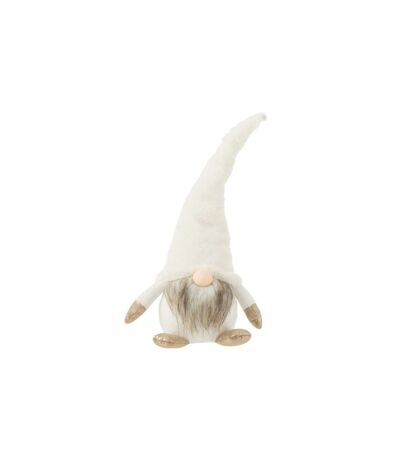 Statue Déco Lutin Led 56cm Blanc