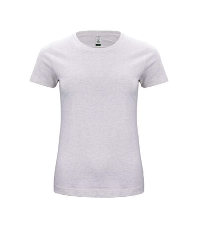 Clique Womens/Ladies Cotton T-Shirt (Nature Melange)