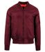 Blouson bomber - Homme - BY030 - rouge bordeaux