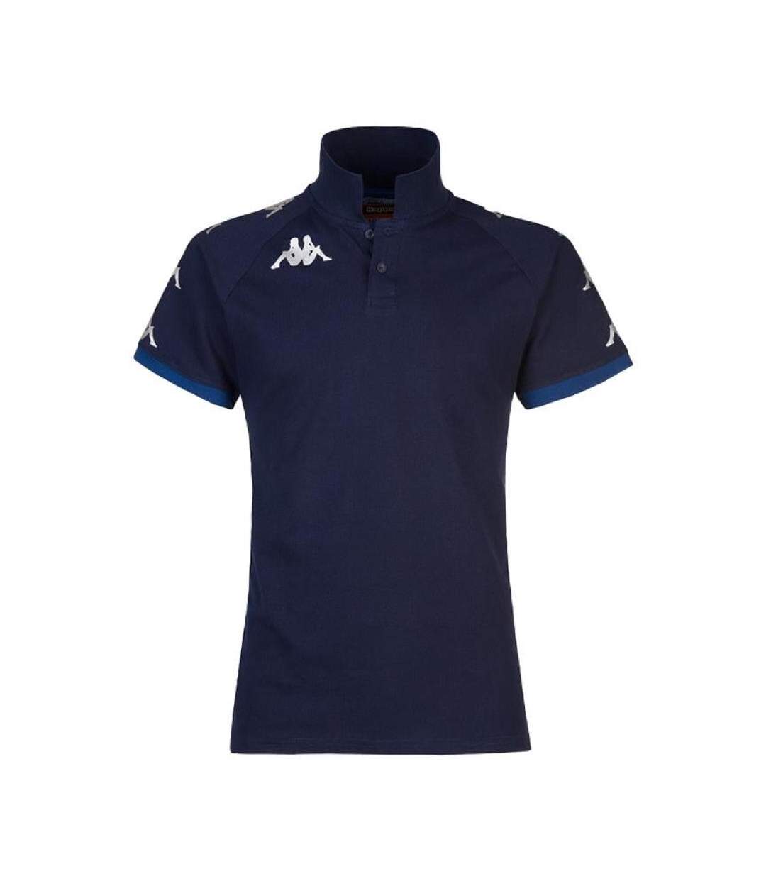 Polo bleu marine homme kappa caldes - m-1