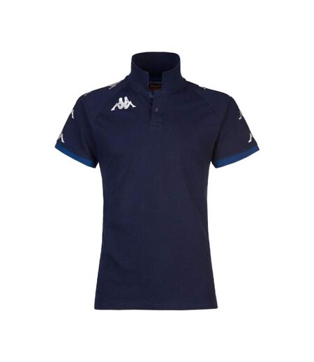 Polo bleu marine homme kappa caldes - m