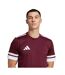 Maillot Squadra Homme Bordeaux Foncé Adidas-4