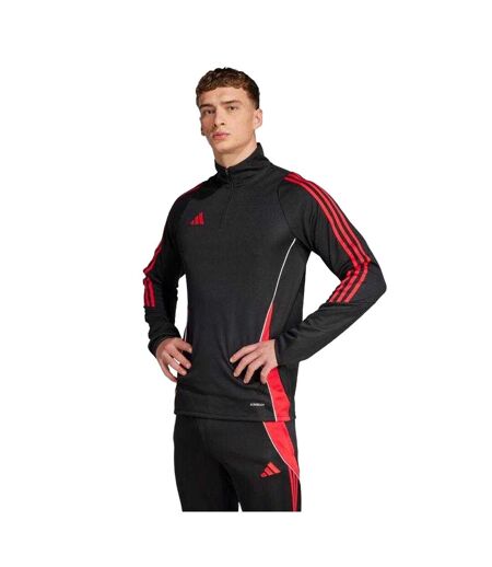 Haut Entraînement Tiro Homme Noir Rouge Adidas