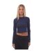 Haut Style Logo Empilé Dafilomena_3 Femme Bleu Foncé Hugo-2