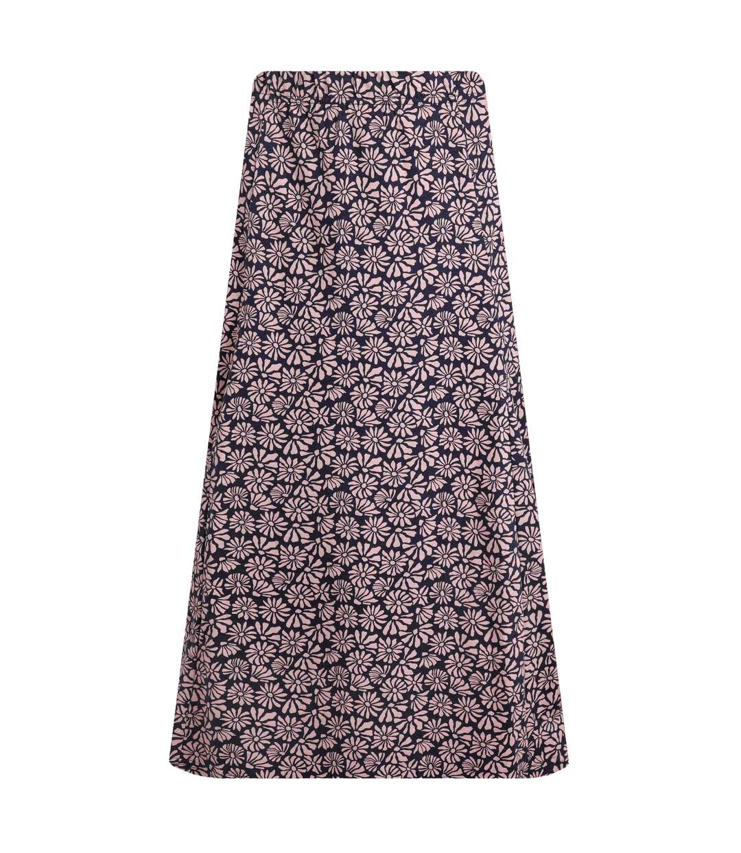 Womens/ladies romaro jersey midi skirt tearose Weird Fish-1