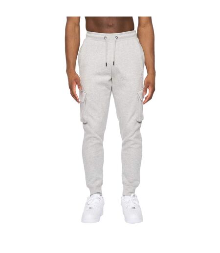 Mens crosby 2.0 cargo jogging bottoms grey marl Kings Will Dream