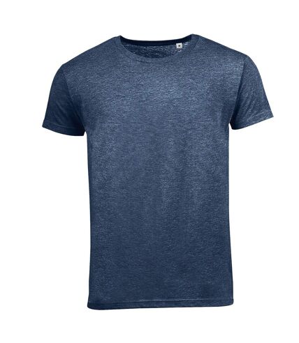 SOLS - T-shirt à manches courtes - Homme (Bleu marine chiné) - UTPC2164