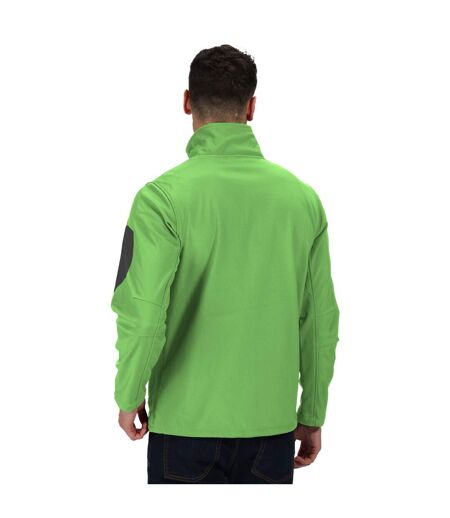 Regatta Standout Mens Arcola 3 Layer Waterproof And Breathable Softshell Jacket (Extreme Green/Seal Gray)