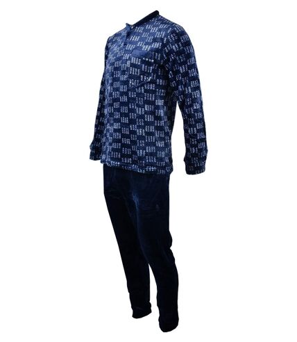 Pyjama Homme POLAIRE ECO 2540 MARINE