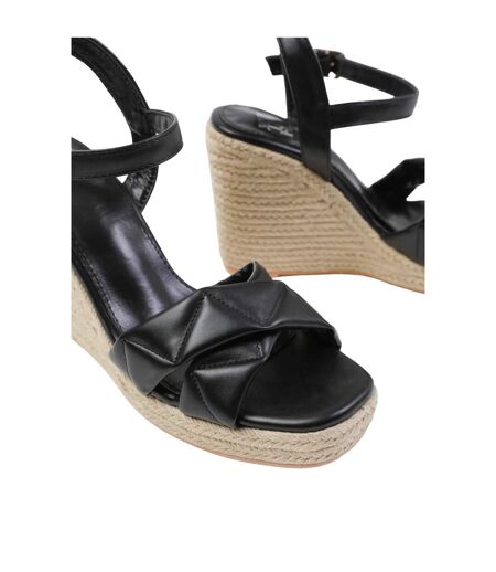 Espadrilles Larges lima femme noir Where´s That From