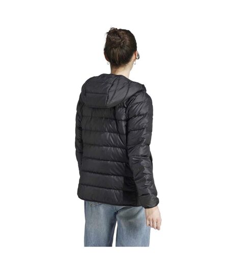 Womens/ladies Essentials Down Jacket Black Adidas