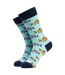 Dog Design Novelty Unisex Funny Dress Socks-1