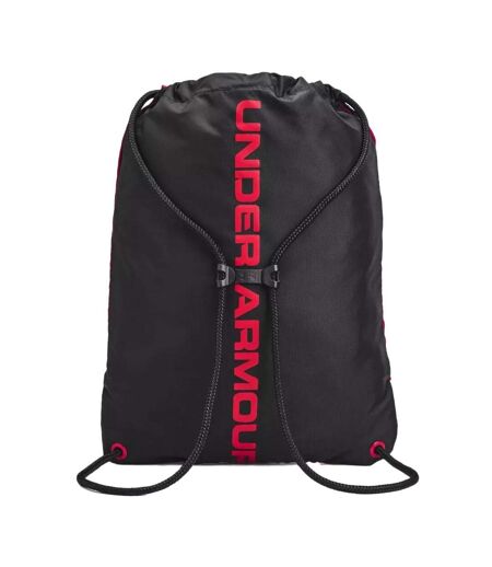 Sac à dos noir/rouge mixte under armour ozsee - osfa